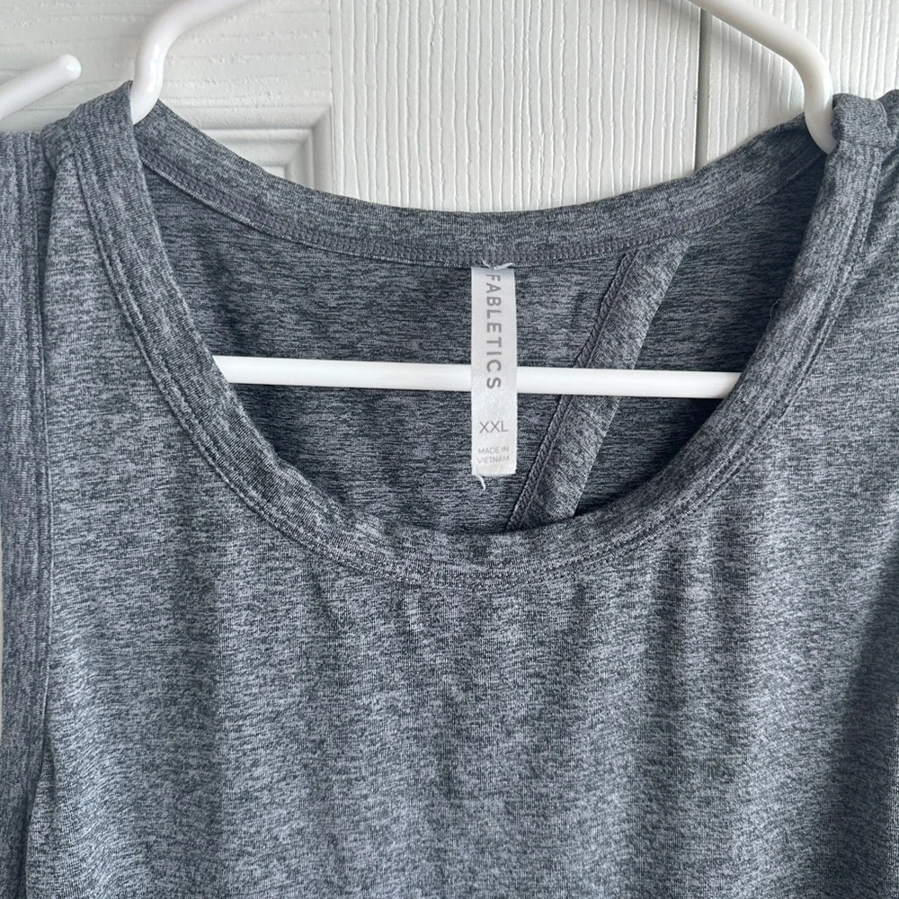Fabletics Charcoal Tank Top - Picture 2 of 7